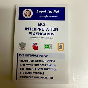 Level Up RN EKG FLASHCARDS